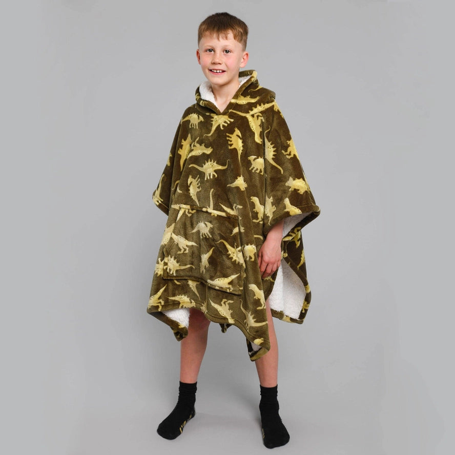 Bedlam Dino Hooded Throw