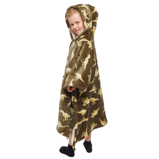 Bedlam Dino Hooded Throw
