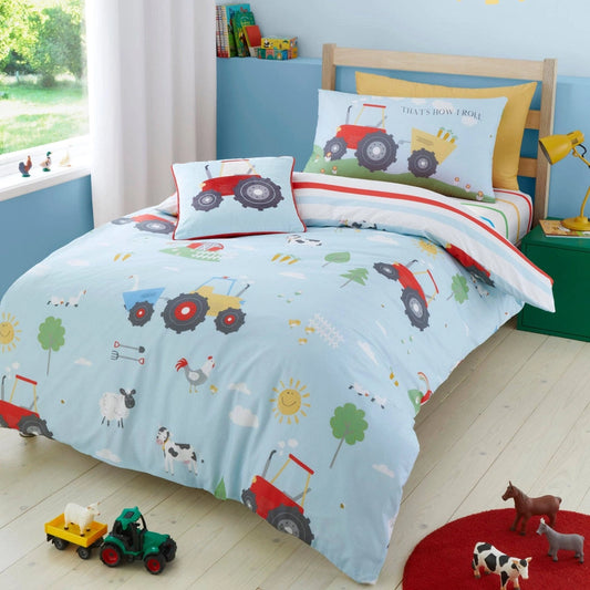 Farmyard Friends Single Duvet Cover