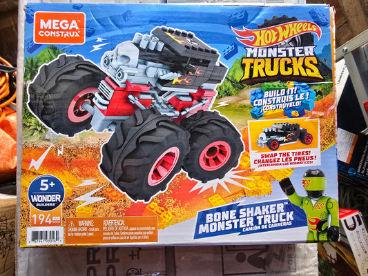 Mega Construx Hot Wheels Monster Trucks Bone Shaker